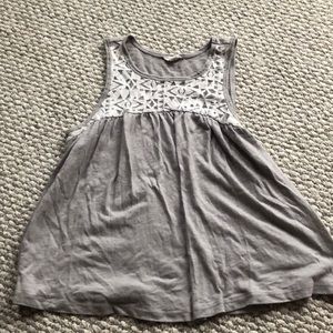 🌟3/$25🌟 cute gray aeropostale tank top